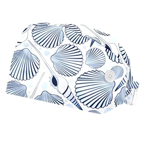 Chapeaux bouffants à motif coquillage JDEZ pour sublimer votre quotidien professionnel
