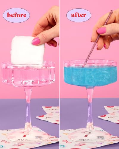 Image of xo, Fetti x Art of Sucre Eras Cotton Candy Glitter Drink Bombs - 11 pc, Edible Glitter | Bachelorette Decorations, Birthday Party Favor, Concert Supplies, Bridesmaid Gift, 21st Bday Drinkware Accessory