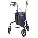 Rollator mit 3 Rädern aus Aluminium für Mobilität und Komfort