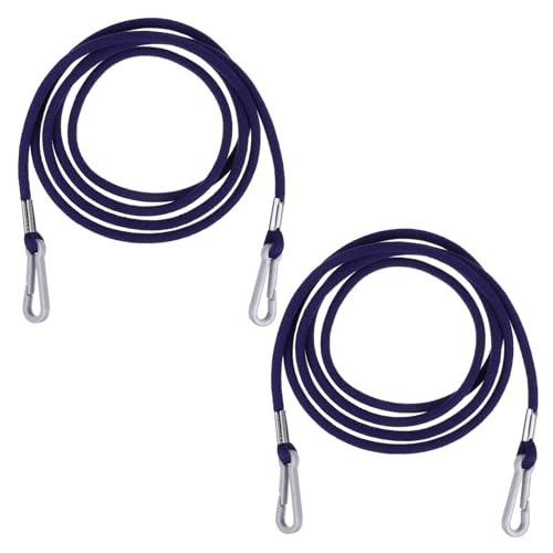 Corde réutilisable anti-perte pour moufles bleu marine pour des sorties d'hiver sereines