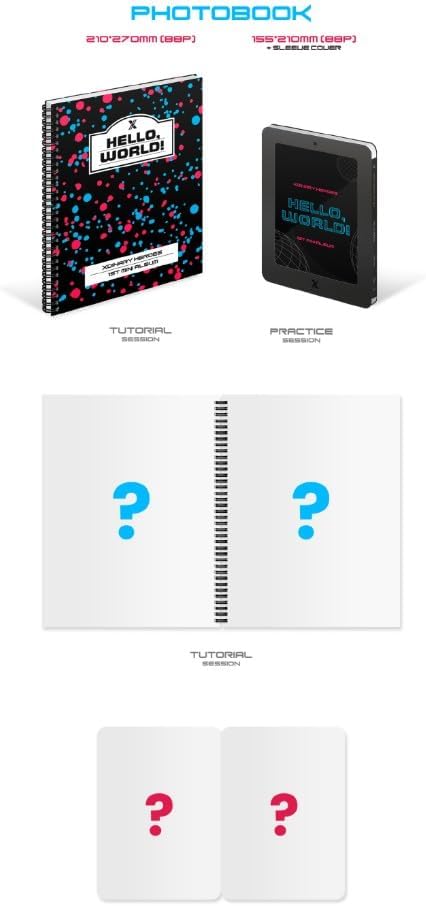 XDINARY HEROES Hello World 1st Mini Album 2p Set (2Photobooks)