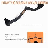 Ergonomic Design Lat Pull down Bar Grip Handle, Lat Pulldown Attachments, Strength Trainer for Athletes, Climbers & Fitness Enthusiasts (GYM BAR 07)