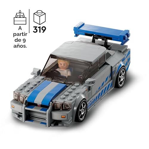Miniatura 2 de Lego Speed Champions Nissan Skyline Gt-R R34 De 2 Fast 2 Furious, Maqueta De Coche Juguete Para Construir, Minifigura De Brian O Conner, Set 2023, Regalo Para Niños Y Niñas De 9 Años O Más 76917