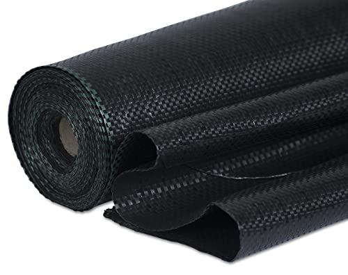 Windhager 05639 Toile de Paillage Tissé Noir 2 x 10 m 100 g/m²