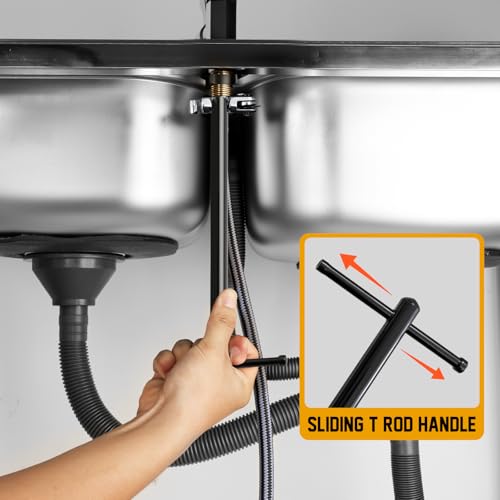 Image of GRENPRO 11 inch Adjustable Basin Wrench Sink Faucet Tight Space Plumbing Tools