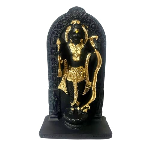 GJ Lord Ram Lalla Idol Figurine Statue for Home, Offic, Shop & Ca...