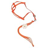 ★【El Mejor Regalo Para Las Aves】Casi todas las aves pueden ser entrenadas para usar, y muchas personas asociarán su apariencia con la diversión y la libertad de disfrutar de actividades al aire libre con el propietario. Para el dueño del pájaro que le gusta sacar el pájaro, esta correa de loro es imprescindible. Permitirá a las personas conectar su visión con la diversión y la libertad del propietario para disfrutar de actividades al aire libre. Deja que tu lindo pájaro vuele afuera para disfrut