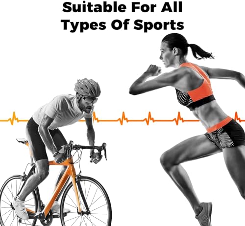 image for moofit Heart Rate Monitor Chest Strap Bluetooth/ANT+ Waterproof HR Mon