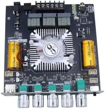 WANGCL 2 x 160W + 220W 2.1 Channel TDA7498E ZK-HT21 Bluetooth Digital Power Amplifier Module High and Low Tone Subwoofer