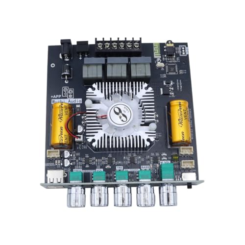 Image of WANGCL 2 x 160W + 220W 2.1 Channel TDA7498E ZK-HT21 Bluetooth Digital Power Amplifier Module High and Low Tone Subwoofer