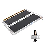 rampa salva escalon ❤️【Dimensioni della rampa e uso consigliato】Dimensioni della rampa e uso consigliato: la dimensione aperta della rampa per sedia a rotelle Gardhom è 92 x 79 x 5 cm.
