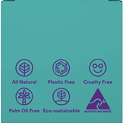 Beauty And The Bees Eco Friendly Unscented Honey & Hemp Seed Oil Solid Shampoo Bar | Sensitive Skin & Dry Scalp | Organic Ingredients Sulfate Free #TOP4