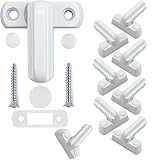 Fenstersicherung in Weiß - 8 Stück für F...