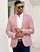 COOFANDY Men's Blazer Jacket Fashion Modern Western Sport Coat Big and Tall Dress Suit Coat Brick Red