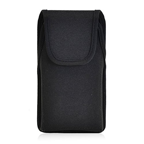 Turtleback Belt Clip Case Compatible With Apple Iphone Se 5 5C 5S W/ Ob Defender Case Black Vertical Holster Nylon Pouch With Heavy Duty Rotating Belt Clip Made In Usa #TOP7