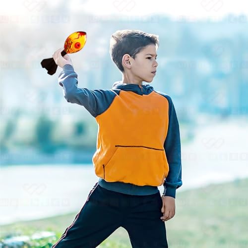 Image of Wembley Missile Foam Rocket Toys for Kids with Whistling Sound Aerodynamic Rocket Ball Fly High Action Launcher Outdoor Toys Gift for Boys Girls (Yellow)