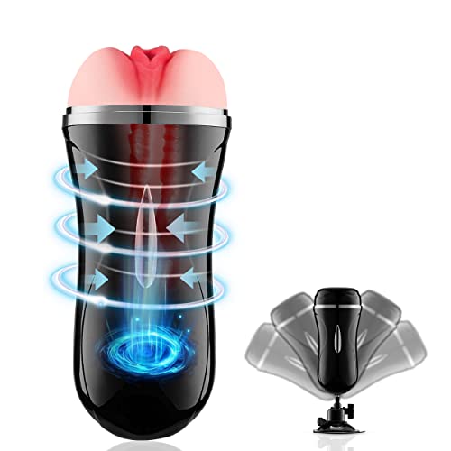 Mtoys Mãśtừrvầdör Māsçulïnős Rèãl，Diseño 2 en 1，Soporte giratorio de 145 grados，Jüĝüētēs Sëẋuålës para Hőmbręs,Ṣēxtòyse 02