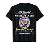 President Donald Trump Inauguration Day 2025 Memorabilia T-Shirt