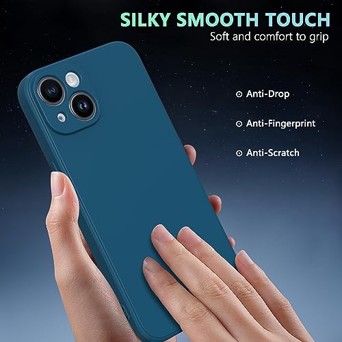 Image of for iPhone 14 Plus Case Dark Blue, Scratch Resistant with Soft Touch, Slim Thin Phone Cover for iPhone 14 Plus 6.7 inch