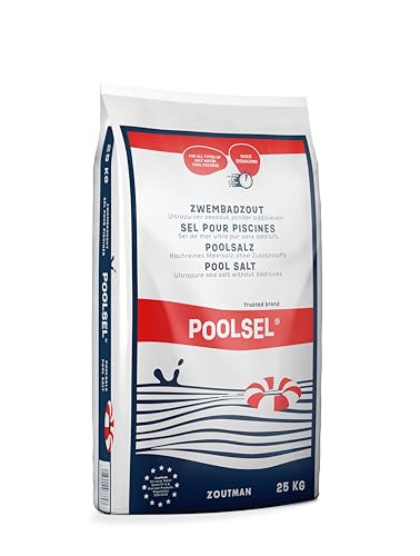 POOLSEL | Swimming Pool Salt 25kg | For Increased Purity