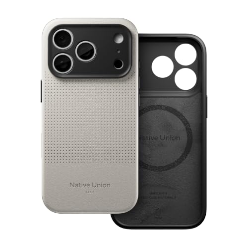 Image of Native Union Active Case - MagSafe Compatible with Built-in Magnets - 10ft / 3m Drop Protection - Rugged Yet Slim Design - Recycled Materials - Camera Control Button for iPhone 18 Pro (Sandstone)