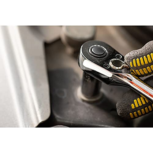 Stanley 1/4" High Perfomance Umschaltknarre ‎STMT82663-0 (mit 72 Zähnen, niedriger Umschalthebel… – Ansicht 3