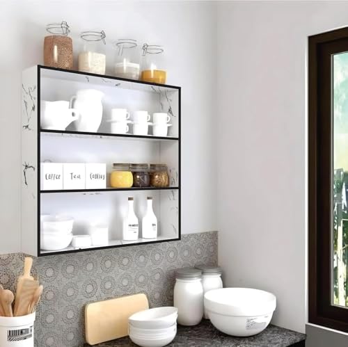 Image of Wooden Kitchen Rack / /Wooden Kitchen Rack Organizer /Wooden Kitchen Rack Shelf,Wooden Kitchen Rack Stand / /Wooden Kitchen Rack for Home /Wooden Kitchen Racks and Shelves for Storage