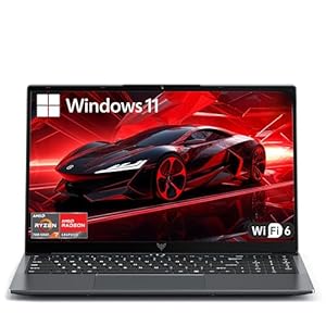Laptop with AMD Ryzen7 7730U Processor（Up to 4.5GHz,16GB DDR4 RAM 512GB SSD, AMD Radeon Graphics,WiFi...