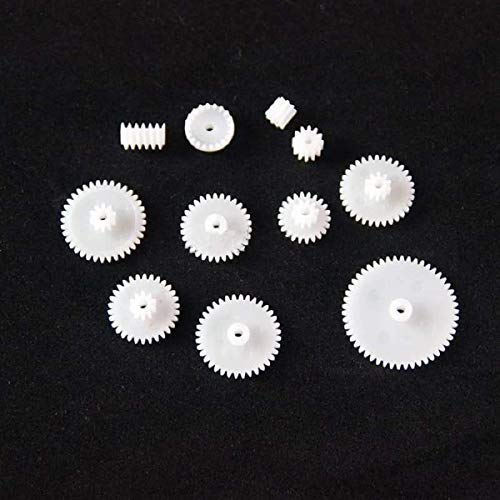11 Kinds of Plastic Shaft Crown Differential Gears DIY For Toy Robot-picture-12