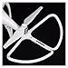 SeiZed 4pcs Propeller Guard for DJI Phantom 4 Pro 4P 4A Advanced Drone Protector Quick Release Props Bumper Spare Part Protection Cover (Color : White Set)