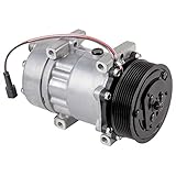 AC Compressor & A/C Clutch For Dodge Ram Cummins 5.9L Diesel 1990 1991 1992 1993 D250 D350 W250 W350...