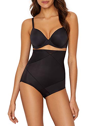 Miraclesuit Shapewear Instant Tummy Tuck 2415 Hi-Waist Shaping Brief Black 3X (Women s 22)