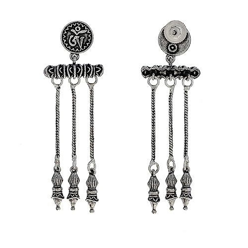 Bodhi Om Dandler Earrings Handmade Jewelry Boho Style