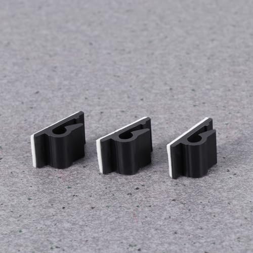 Clips sujeta cables BETOOKY autoadhesivos de doble cara para oficina 7