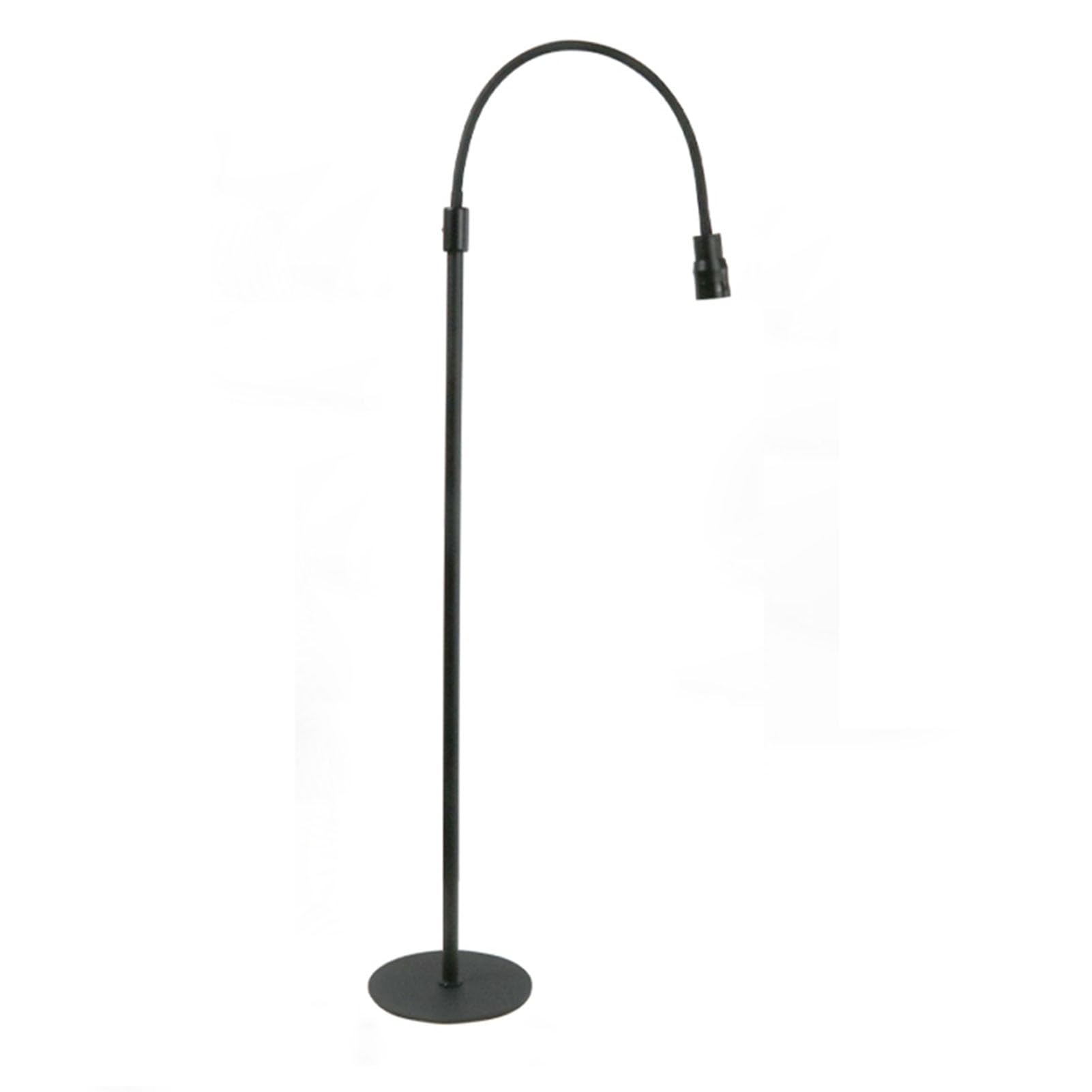 CHICIRIS Lampa UV do Rzęs, Lampa LED Sterowana Pedałem Nożnym z obrotową szyjką gęsią 360 Stopni do Przedłużania Rzęs, Utwardzania Klejem UV Paznokci (wtyczka UE 5W)
