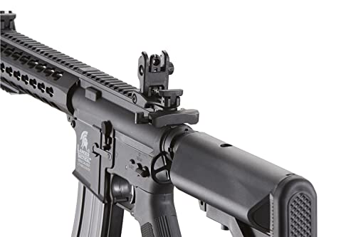 Lancer Tactical Gen 2 Airsoft M4 Carbine 10" Electric Full/Semi-Auto Airsoft Aeg Rifle-1000 Rounds 0.20G Bbs, 9.6V Nimh Battery & Charger Included (Black Polymer W/ 300 Rounds Mag) #TOP7