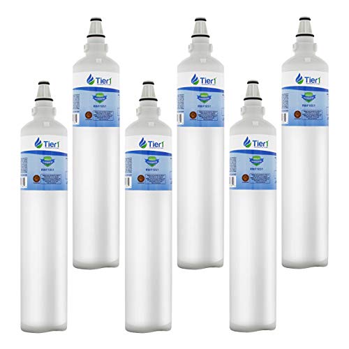 Tier1 5231Ja2006A Refrigerator Water Filter 6-Pk | Replacement For Lg Lt600P, 5231Ja2006B, Kenmore 46-9990, 9990, 469990, 5231Ja2006F, 5231Ja2005A, Fridge Filter #TOP1