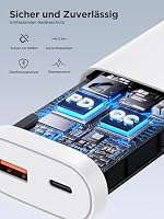 USB C Ladegerät, 2er Pack 20W Schnellladegerät mit 2-Fach USB Stecker (USB-C & USB-A), Handy Ladegerät mit PD 3.0 Power Adapter USB Netzteil für iPhone Samsung, Fast TypC Charger Mehrfach Ladestecker – Ansicht 6