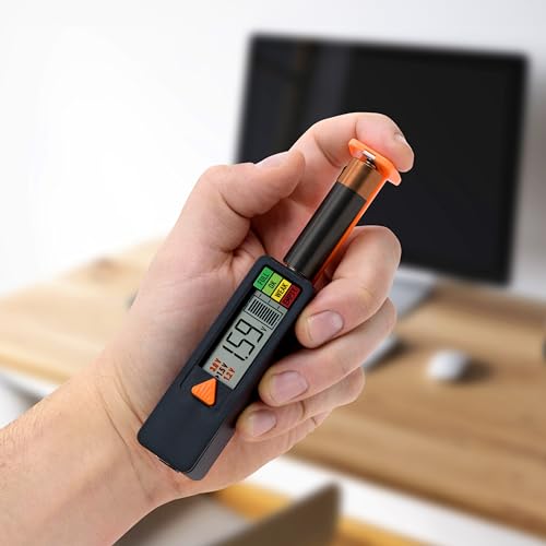La Crosse 911-65557-INT Portable Digital Battery Tester,Black by La Crosse Technology - Image 2