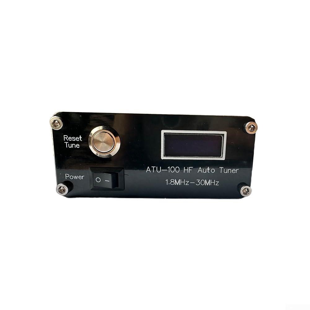 Tuner automatique d'antenne, ATU-100 HF Antenne Automatique Tuner 1.8MHz-50MHz Communication Radio Amateur