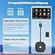 Android Auto Wireless Adapter, Wireless Android Auto für Wired Android Auto Car Adapter, Android Auto Ohne Kabel Kompatibel mit Autos ab 2016, Wireless Android Auto Car Connectivity Box
