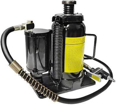 LuckyNote Air Hydraulic Bottle Jack, 20 Ton/40000 LBS Bottle Jack, 10.23-20.07 inch Lifting Range, Manual Handle and Air Pump, for Car, Pickup, Truck, RV, Auto Repair, Industrial Engineering