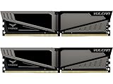 High Performance Gaming Products from TeamGroup Vulcan Gray, 16GB (2 x 8GB) DDR4-3000 MHz Desktop...