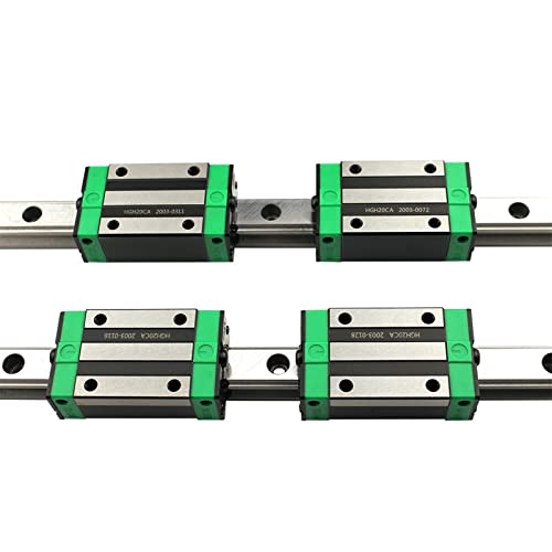 Rail linéaire HGR30 550mm et chariots HGH30CA de haute précision