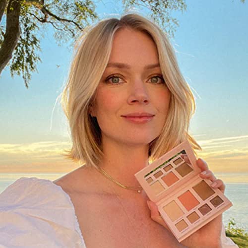 Wander Beauty Getaway Eye & Face Palette - Sunkissed (Light/Medium) - All-In-One Full Face Makeup Palette Enriched With Vitamin E - For Day & Night Looks - 4 Shadows, Highlighter, Blush, And Bronzer #TOP2