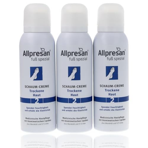 Crème mousse pieds secs Allpresan n° 2 barrière cutanée hydratation 125ml