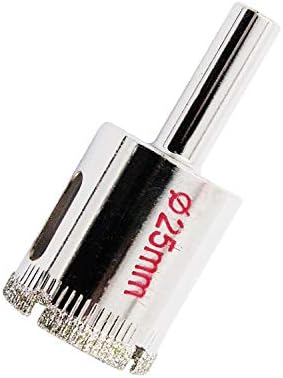 Diamond Hole Saw 25mm,LAIWEI Glass Drill Bits,Porcelain Drill Bits,Granite Drill Bits,Marble Drill Bits,Electric Drill Bits,Ceramic Drill Bits,Cutting Diameter(1(25mm))