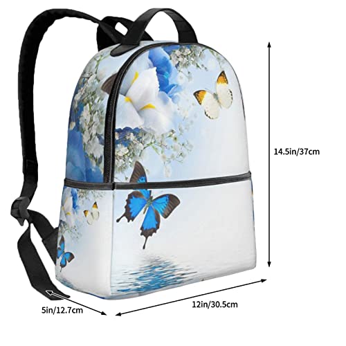 Sac de travail BAFAFA imprimé floral grand volume avec compartiment PC portable