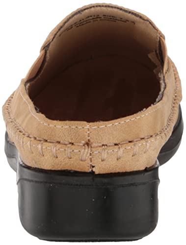 Easy Street Women's Kita Ballet Flat Mule, Beige, 7.5 #TOP2