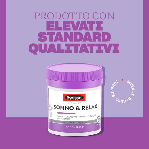 Swisse Sonno e Relax Valeriana 50 Compresse - 2
